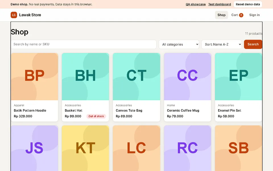 Lawak Store screenshot